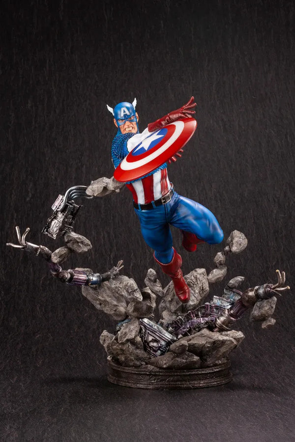 Marvel Universe Avengers - Captain America - 1/6 - Fine Art Statue (Kotobukiya)ㅤ – Kotobukiya – ActionFigure Brasil