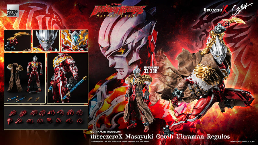 Masayuki Gotoh Ultraman Regulos – Threezero – ActionFigure Brasil