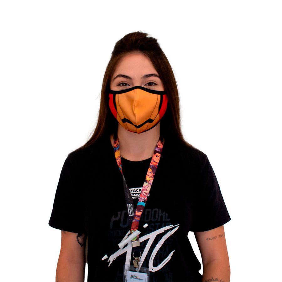 MÁSCARA REUTILIZÁVEL DE TECIDO - IRON MAN