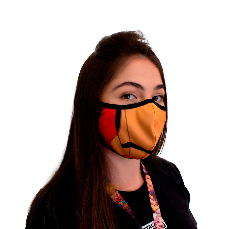 MÁSCARA REUTILIZÁVEL DE TECIDO - IRON MAN