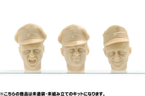 Maschinen Krieger 1/20 Strahl Army Male Head Parts (A) Unpainted Assembly Kitㅤ – Brick Works – ActionFigureBrasil