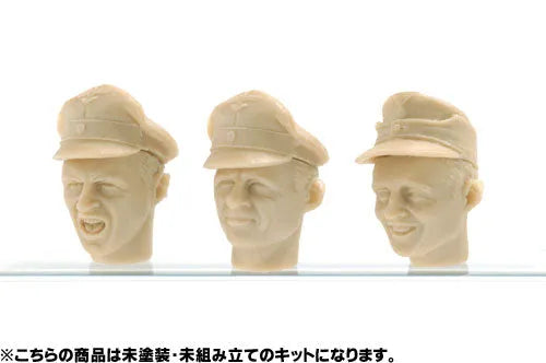 Maschinen Krieger 1/20 Strahl Army Male Head Parts (A) Unpainted Assembly Kitㅤ – Brick Works – ActionFigureBrasil