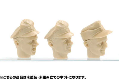 Maschinen Krieger 1/20 Strahl Army Male Head Parts (A) Unpainted Assembly Kitㅤ – Brick Works – ActionFigureBrasil — detalhe do produto