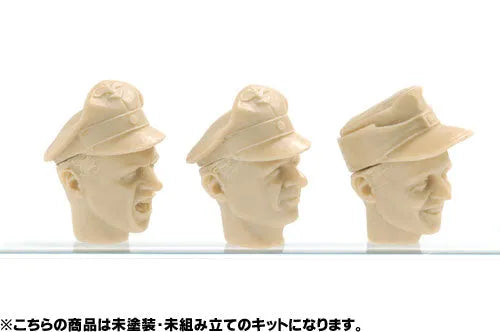 Maschinen Krieger 1/20 Strahl Army Male Head Parts (A) Unpainted Assembly Kitㅤ – Brick Works – ActionFigureBrasil
