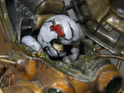 Maschinen Krieger FAB.003 (Ma.K.023) Nuclear Heat-Voltage Metal Wear "VENUSUIT" 1/20 Unpainted Assembly Kitㅤ – LOVE LOVE GARDEN – ActionFigure Brasil — detalhe do produto