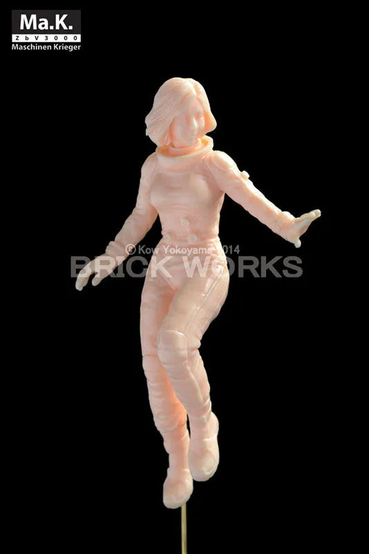 Maschinen Krieger - Ma.K.UP! MUS-19 - Mercenary Force Female Space Pilot (B) - 1/20 - Floating Low Gravity Aerobic Environment (Brick Works)ㅤ – Brick Works – ActionFigure Brasil