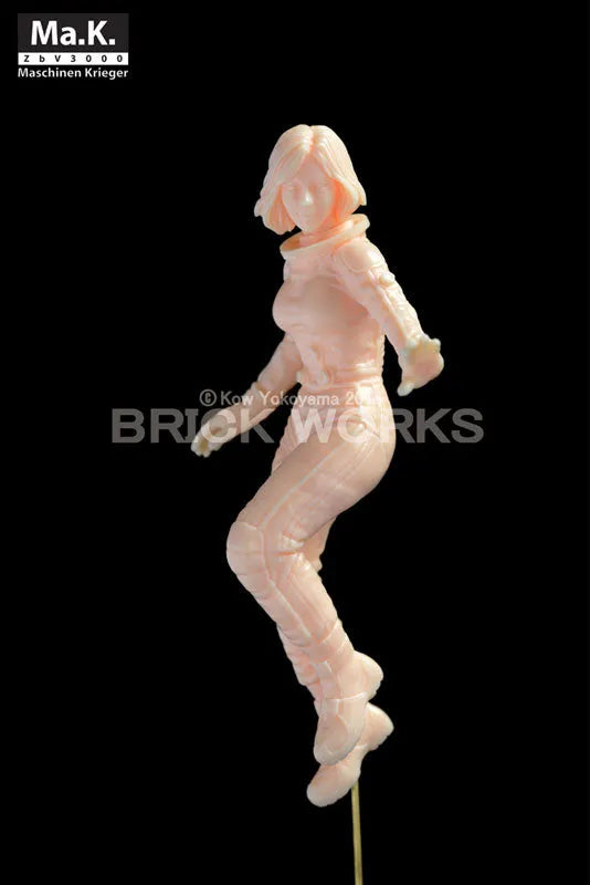 Maschinen Krieger - Ma.K.UP! MUS-19 - Mercenary Force Female Space Pilot (B) - 1/20 - Floating Low Gravity Aerobic Environment (Brick Works)ㅤ – Brick Works – ActionFigure Brasil