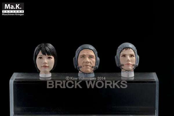 Maschinen Krieger Mercenary Male & Female Head Parts Space Stye 1/20 Assembly Kitㅤ – Brick Works – ActionFigureBrasil