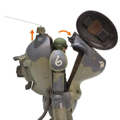 Maschinen Krieger - Super Armored Fighting Suit S.A.F.S. - Action Model - 04 - Ma.k. S.A.F.S - 1/16 (Sentinel)ㅤ – Sentinel – ActionFigure Brasil — ambientada