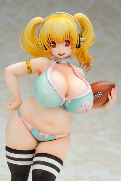 Mascot Character - Super Pochaco - 1/7 - Lingerie Football ver. (Kaitendo)ㅤ – Kaitendoh – ActionFigureBrasil — com base expositora