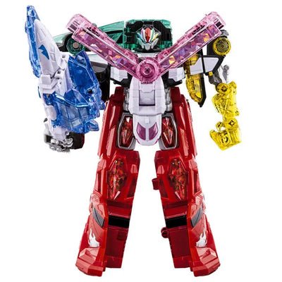 Mashin Sentai Kirameiger Kirameiger Robot Series 01 Mashin Gattai DX Kirameijin Setㅤ – Bandai – ActionFigure Brasil — close
