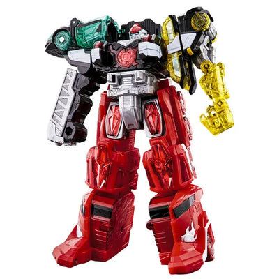 Mashin Sentai Kirameiger Kirameiger Robot Series 01 Mashin Gattai DX Kirameijin Setㅤ – Bandai – ActionFigure Brasil — iluminação de estúdio