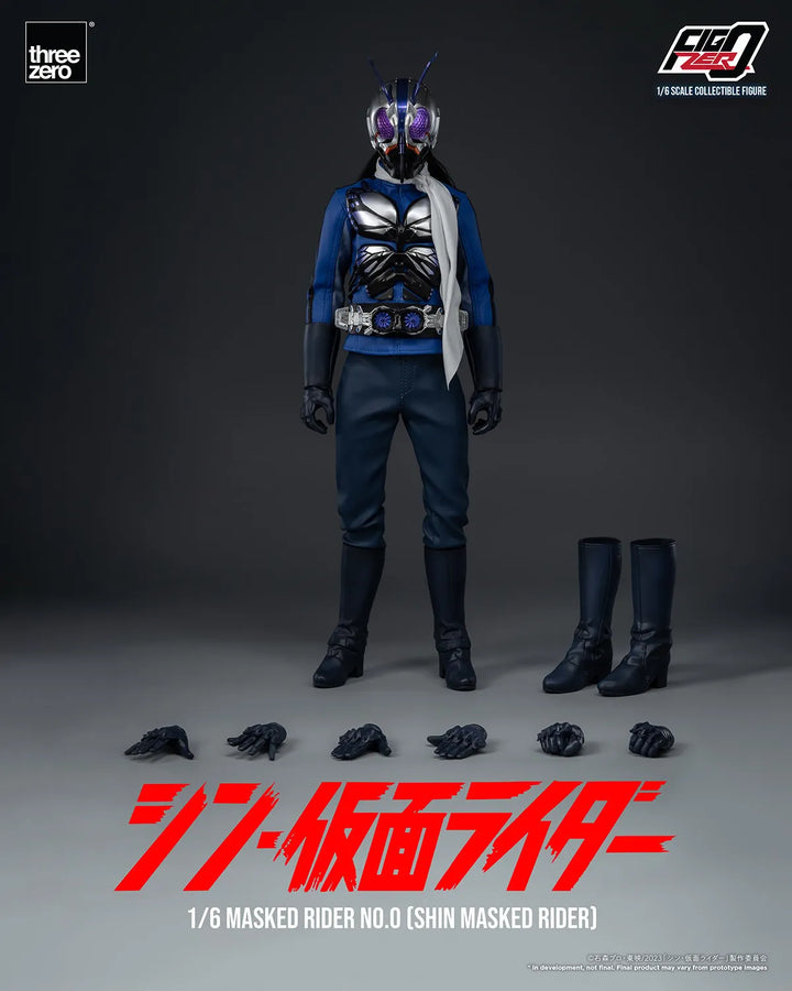 Masked Rider No.0 – Threezero – ActionFigure Brasil
