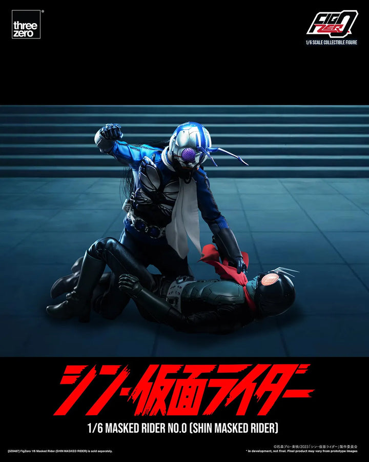 Masked Rider No.0 – Threezero – ActionFigure Brasil