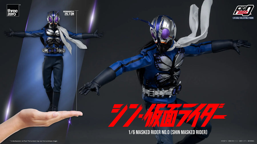 Masked Rider No.0 – Threezero – ActionFigure Brasil