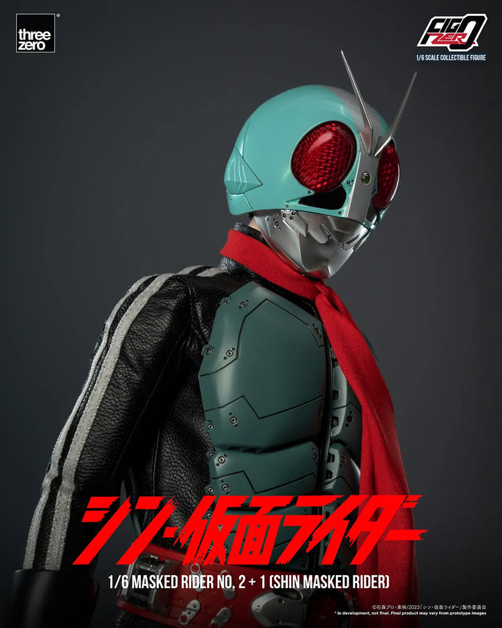 Masked Rider No.2+1 (SHIN MASKED RIDER) – Threezero – ActionFigure Brasil