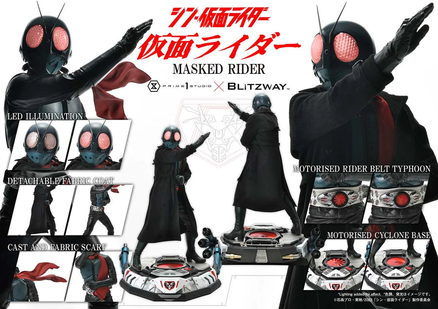 Masked Rider (Regular Version) Shin Masked Rider – Prime1Studio – ActionFigure Brasil