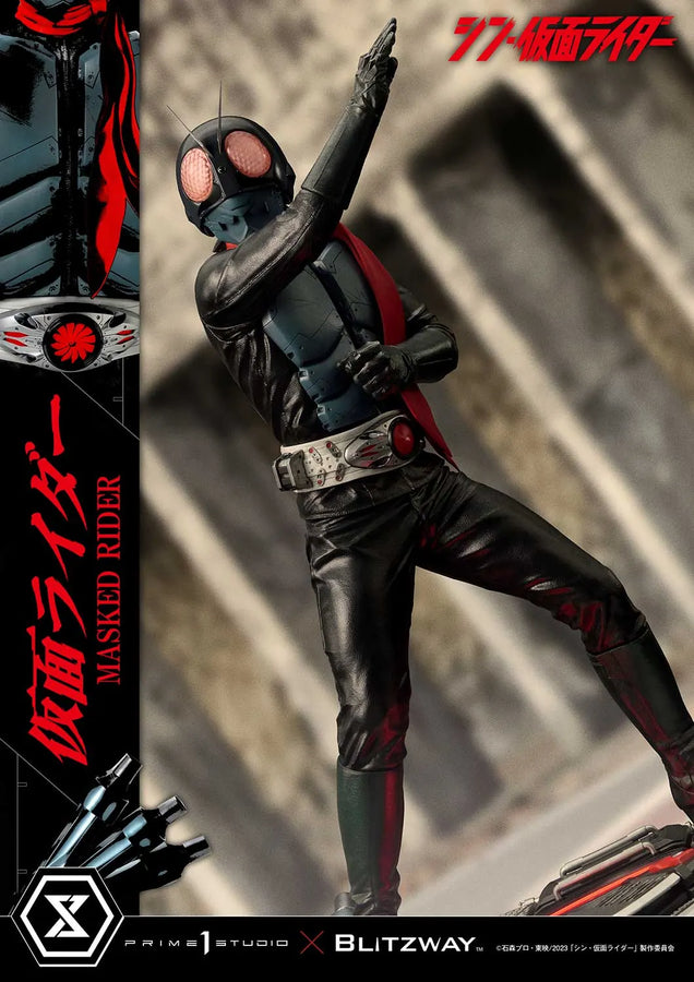 Masked Rider (Regular Version) Shin Masked Rider – Prime1Studio – ActionFigure Brasil