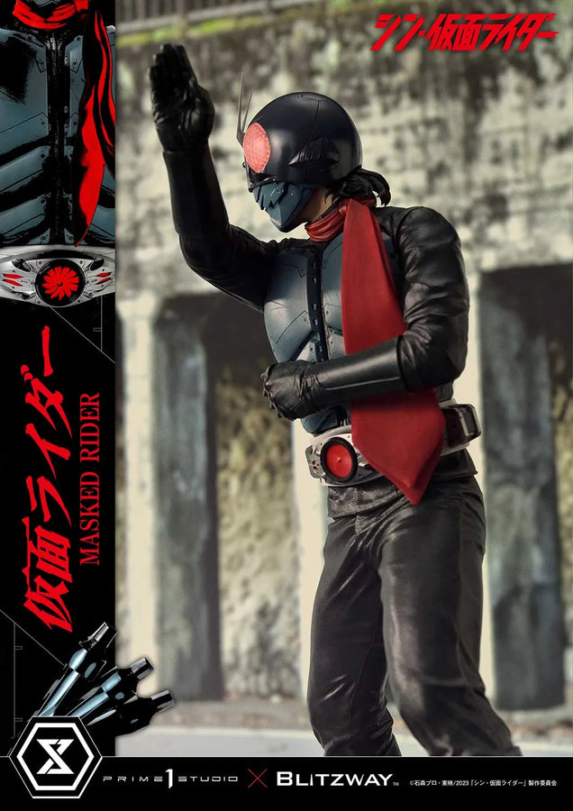 Masked Rider (Regular Version) Shin Masked Rider – Prime1Studio – ActionFigure Brasil
