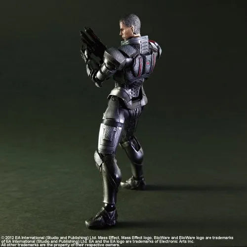 Mass Effect 3 - John Shepard - Play Arts Kai (Square Enix)ㅤ – Square Enix – ActionFigureBrasil