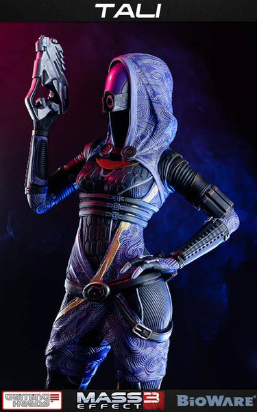 Mass Effect 3 - Tali'Zorah nar Rayya 1/4 Statueㅤ – Gantaku – ActionFigureBrasil — ângulo diferente