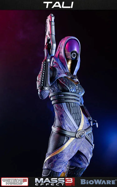 Mass Effect 3 - Tali'Zorah nar Rayya 1/4 Statueㅤ – Puella Magi Madoka Magica – ActionFigureBrasil — com base expositora