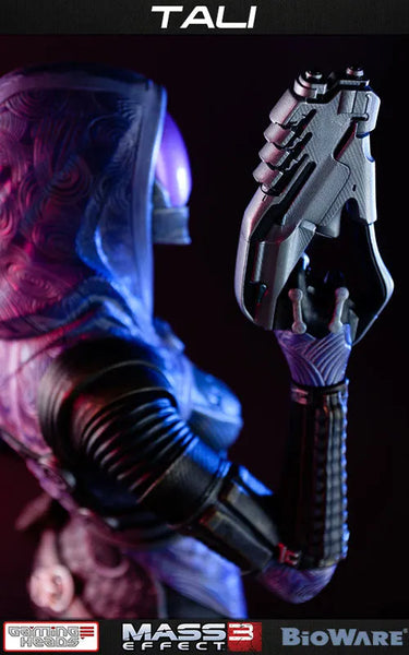 Mass Effect 3 - Tali'Zorah nar Rayya 1/4 Statueㅤ – Puella Magi Madoka Magica – ActionFigureBrasil — com base expositora