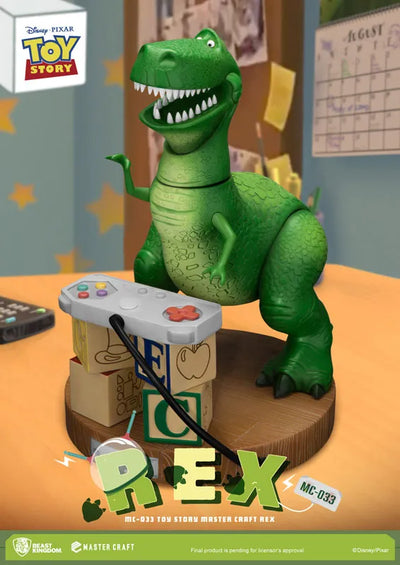 Master Craft "TOY STORY" Rexㅤ – Beast Kingdom – ActionFigure Brasil