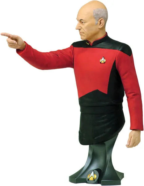 Masterpiece Collection Maxi Bust - Star Trek: Patrick Stewart AS Jean Luc Picardㅤ – Titan – ActionFigure Brasil