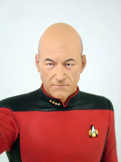 Masterpiece Collection Maxi Bust - Star Trek: Patrick Stewart AS Jean Luc Picardㅤ – Titan – ActionFigureBrasil — detalhe do produto