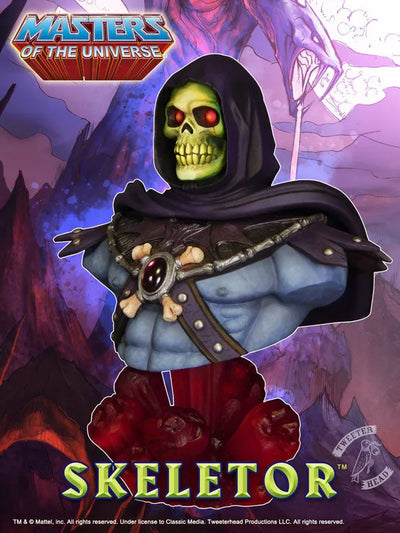 Masters of the Universe - Bust: Skeletorㅤ – Gantaku – ActionFigureBrasil — detalhe do produto
