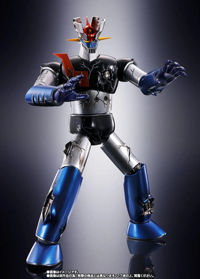 Mazinger Z Tai Ankoku Daishogun - Soul of Chogokin (GX-105D) - Kakumei Shinka, Damage Ver. (Bandai Spirits) [Shop Exclusive]ㅤ – Bandai Spirits – ActionFigure Brasil — embalagem