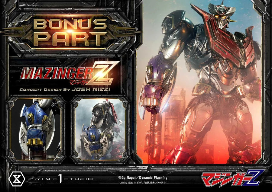 MazingerZ (Deluxe Bonus Version) MAZINGER Z – Prime1Studio – ActionFigure Brasil
