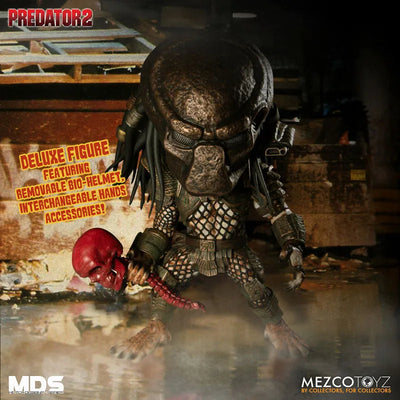 MDS Designer Series / Predator 2: City Hunter Predator DX 6 Inch Action Figureㅤ – Mezco – ActionFigure Brasil