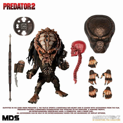 MDS Designer Series / Predator 2: City Hunter Predator DX 6 Inch Action Figureㅤ – Mezco – ActionFigure Brasil — ambientada