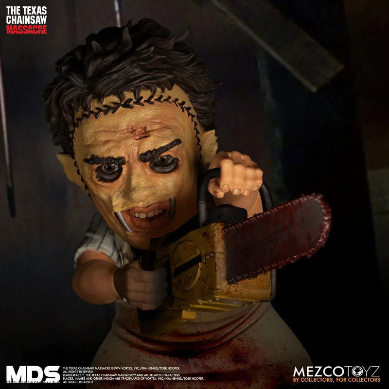 MDS Designer Series / Texas Chainsaw Massacre: Leatherface 6 Inch Action Figureㅤ – Mezco – ActionFigure Brasil