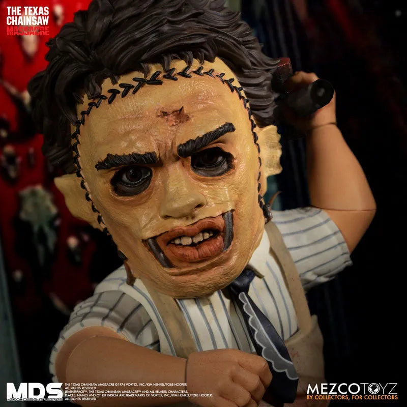MDS Designer Series / Texas Chainsaw Massacre: Leatherface 6 Inch Action Figureㅤ – Mezco – ActionFigure Brasil