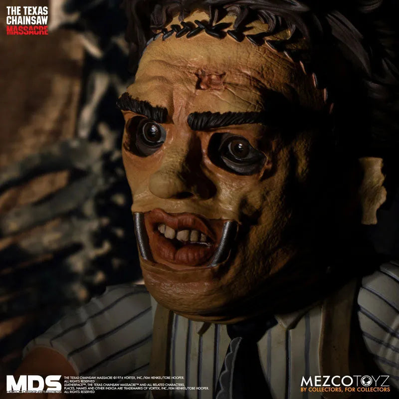 MDS Designer Series / Texas Chainsaw Massacre: Leatherface 6 Inch Action Figureㅤ – Mezco – ActionFigure Brasil