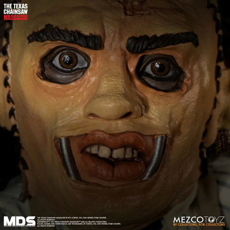 MDS Designer Series / Texas Chainsaw Massacre: Leatherface 6 Inch Action Figureㅤ – Mezco – ActionFigure Brasil