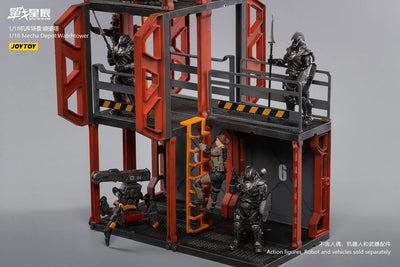 Mecha Depot: Observation Tower – Joytoy – ActionFigure Brasil — iluminação de estúdio