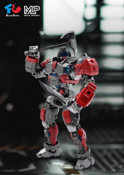 MECHA PROJECT - MP-04 - Close Combat Heavy Mecha Soldier - 1/18 (FRESH RETRO)ㅤ – FRESH RETRO – ActionFigureBrasil — ângulo diferente