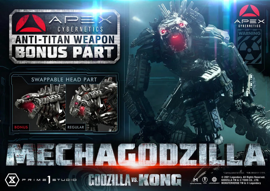 Mechagodzilla (Bonus Version) Godzilla vs Kong – Prime1Studio – ActionFigure Brasil