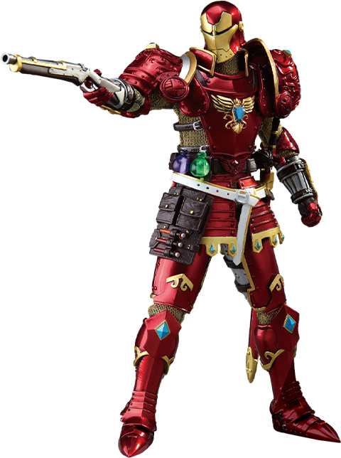 Medieval Knight Iron Man (Deluxe) (Deluxe Version) – Beast Kingdom – ActionFigure Brasil