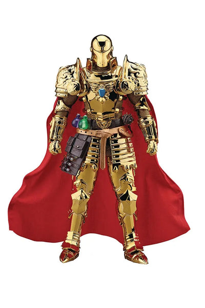 Medieval Knight Iron Man (Golden) - LIMITED EDITION: 700 – Beast Kingdom – ActionFigure Brasil — acessórios