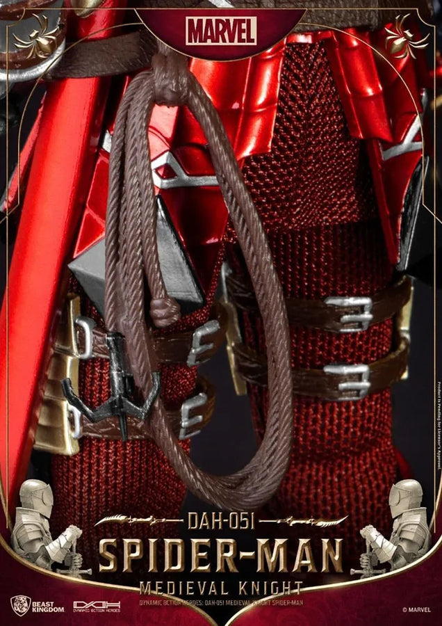 Medieval Knight Spider-Man – Beast Kingdom – ActionFigure Brasil — ambientada