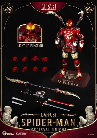 Medieval Knight Spider-Man – Beast Kingdom – ActionFigure Brasil — embalagem