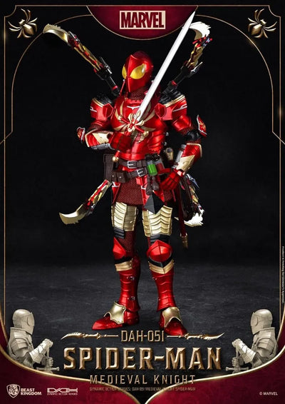 Medieval Knight Spider-Man – Beast Kingdom – ActionFigure Brasil — ângulo diferente