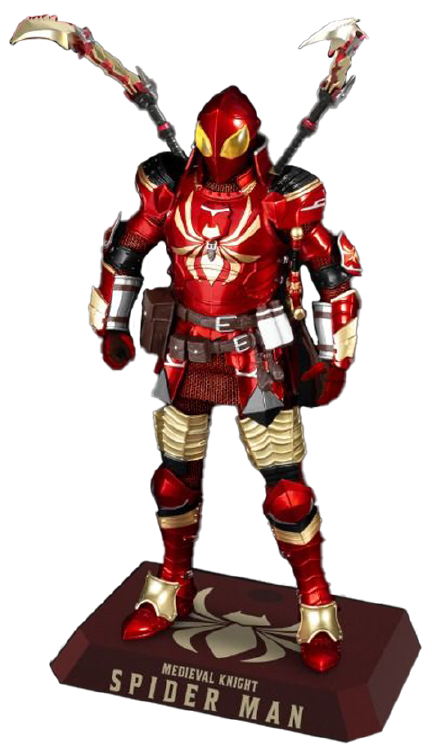 Medieval Knight Spider-Man – Beast Kingdom – ActionFigure Brasil — ambientada