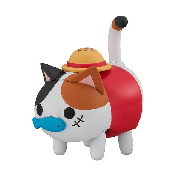 MEGA CAT PROJECT - One Piece - Tokotoko Nyan Piece Meow! - Monkey D. Luffy (Megahouse)ㅤ – MegaHouse – ActionFigure Brasil