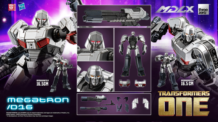 Megatron/D16 MDLX – Threezero – ActionFigure Brasil